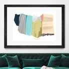 Accordion Fold II by June Erica Vess on GIANT ART - pastels abstract