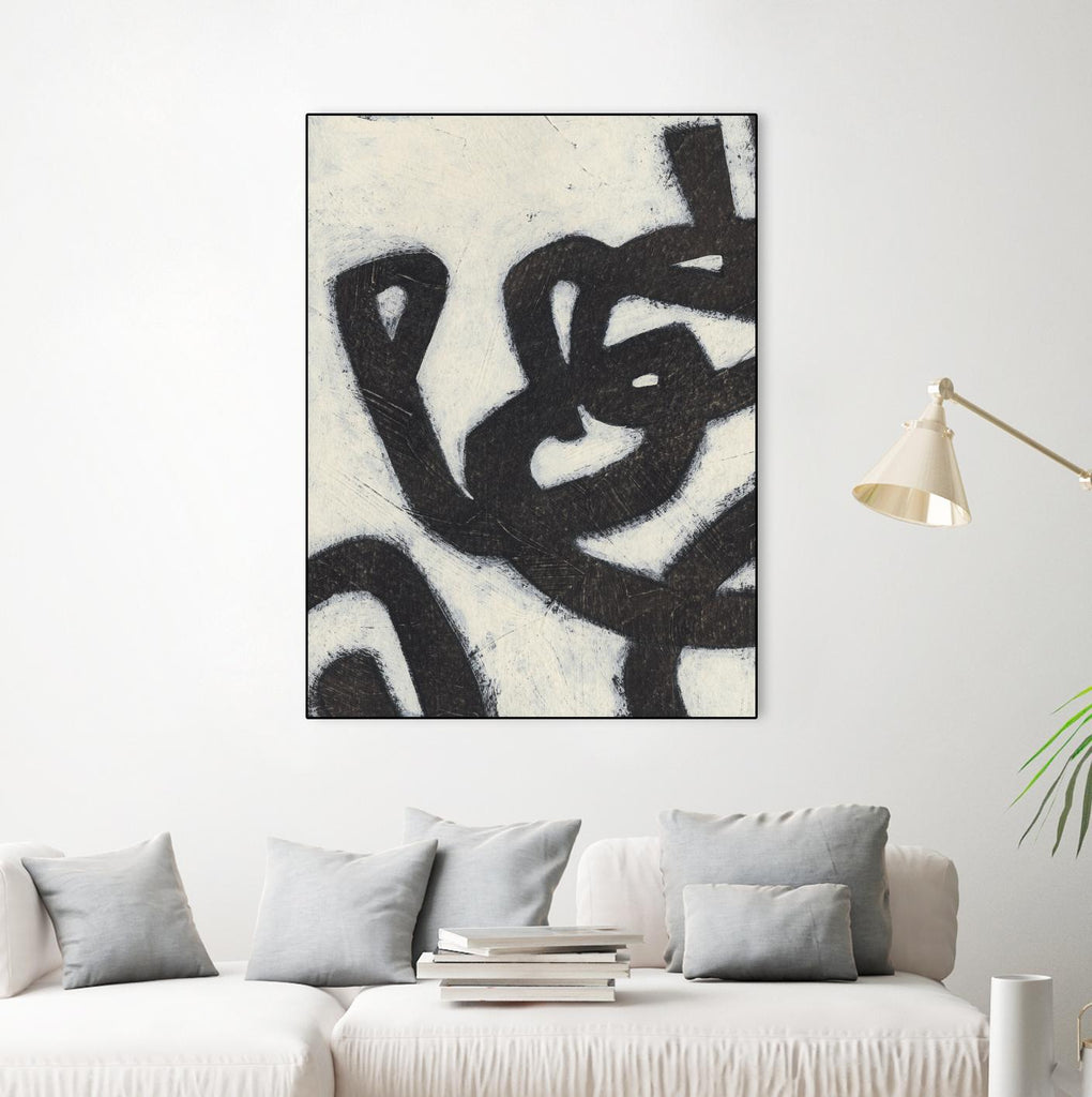 Symbiotic I by June Erica Vess on GIANT ART - black abstract