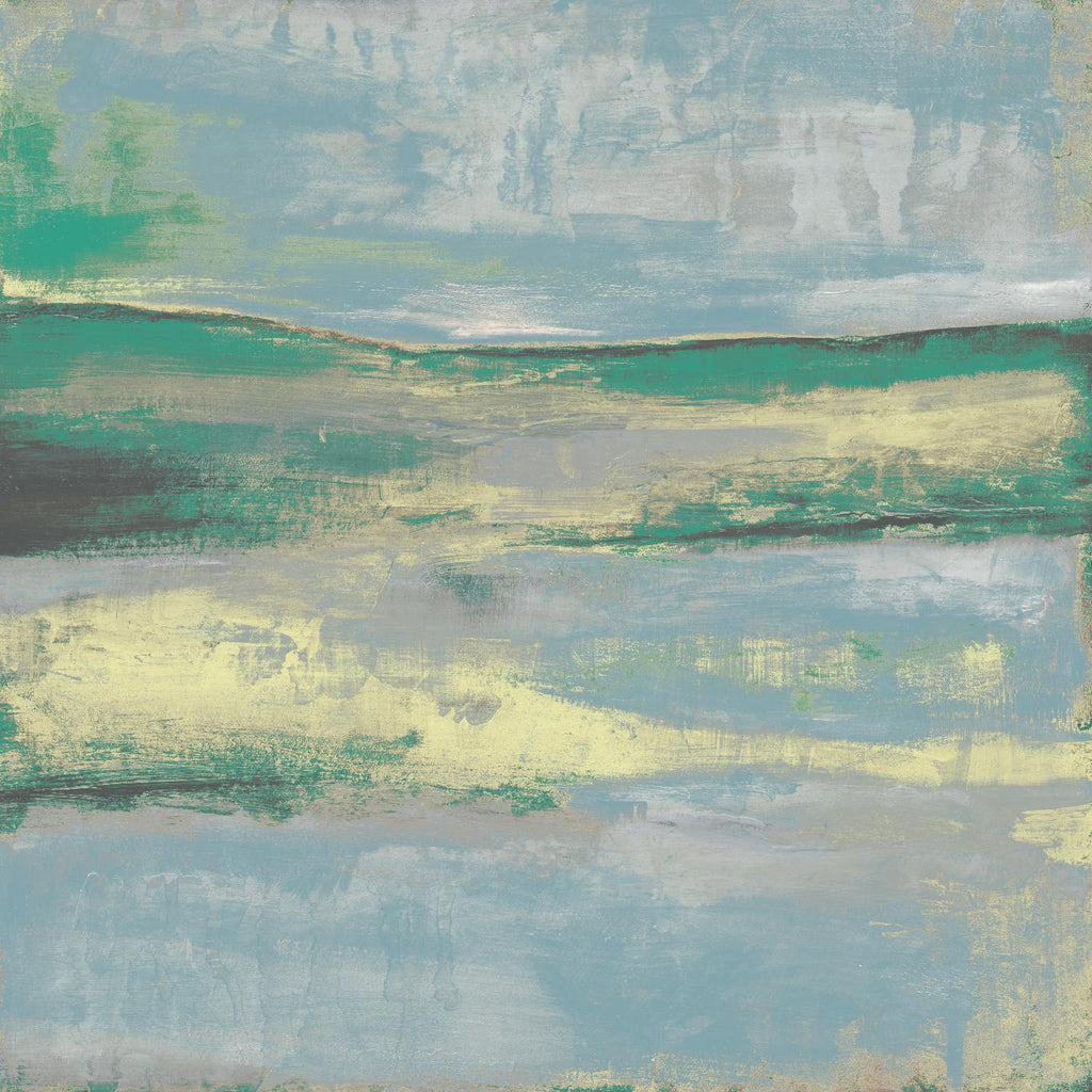 Cool Horizon II by Jennifer Goldberger on GIANT ART - green sea scene