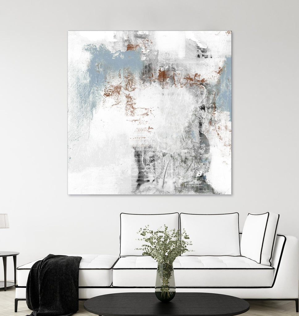 White Wash I by Jennifer Goldberger on GIANT ART - abstract