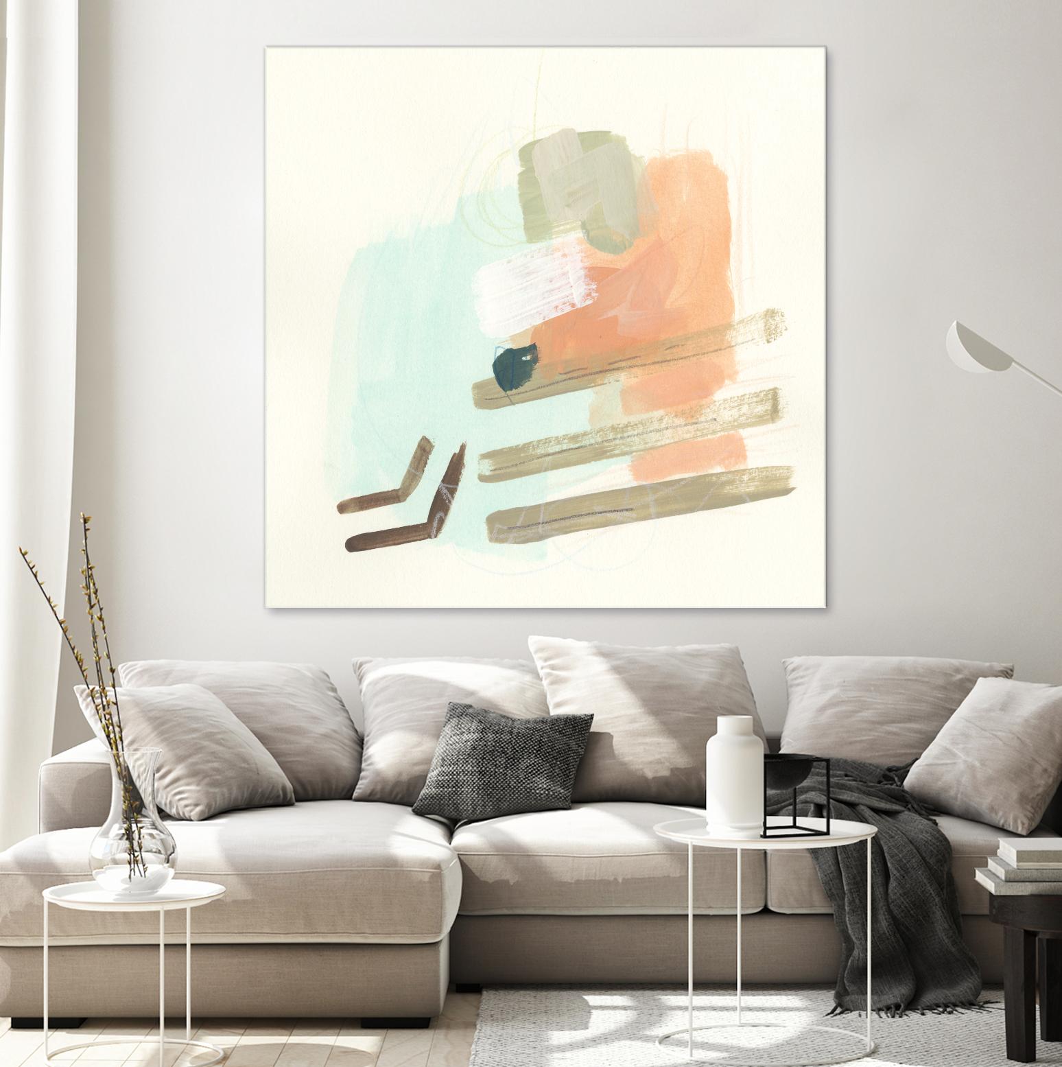 Key Note Shuffle I by June Erica Vess on GIANT ART - abstract