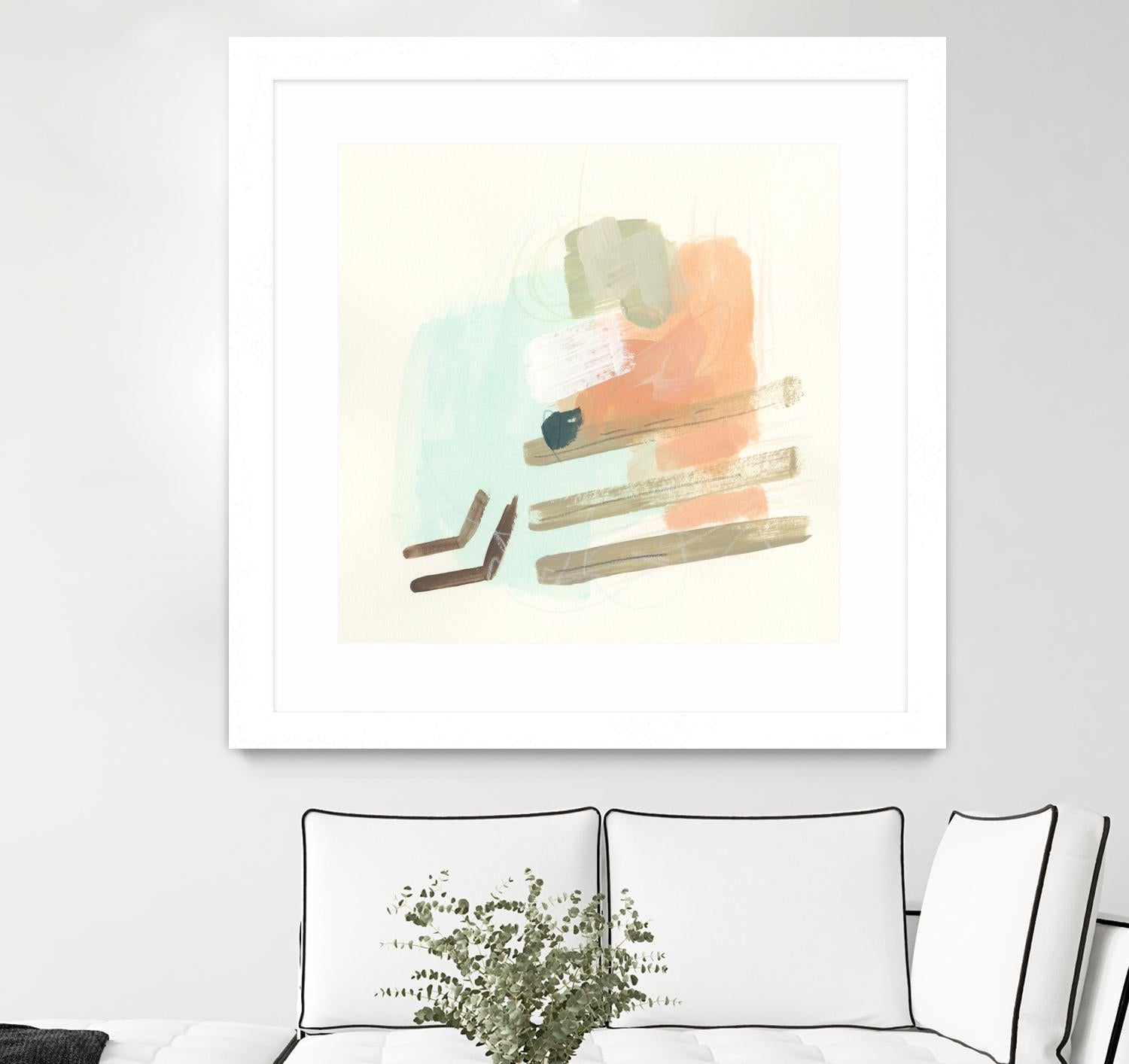 Key Note Shuffle I by June Erica Vess on GIANT ART - abstract