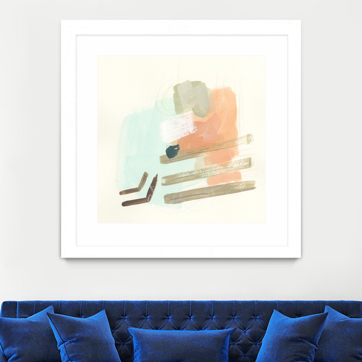 Key Note Shuffle I by June Erica Vess on GIANT ART - abstract