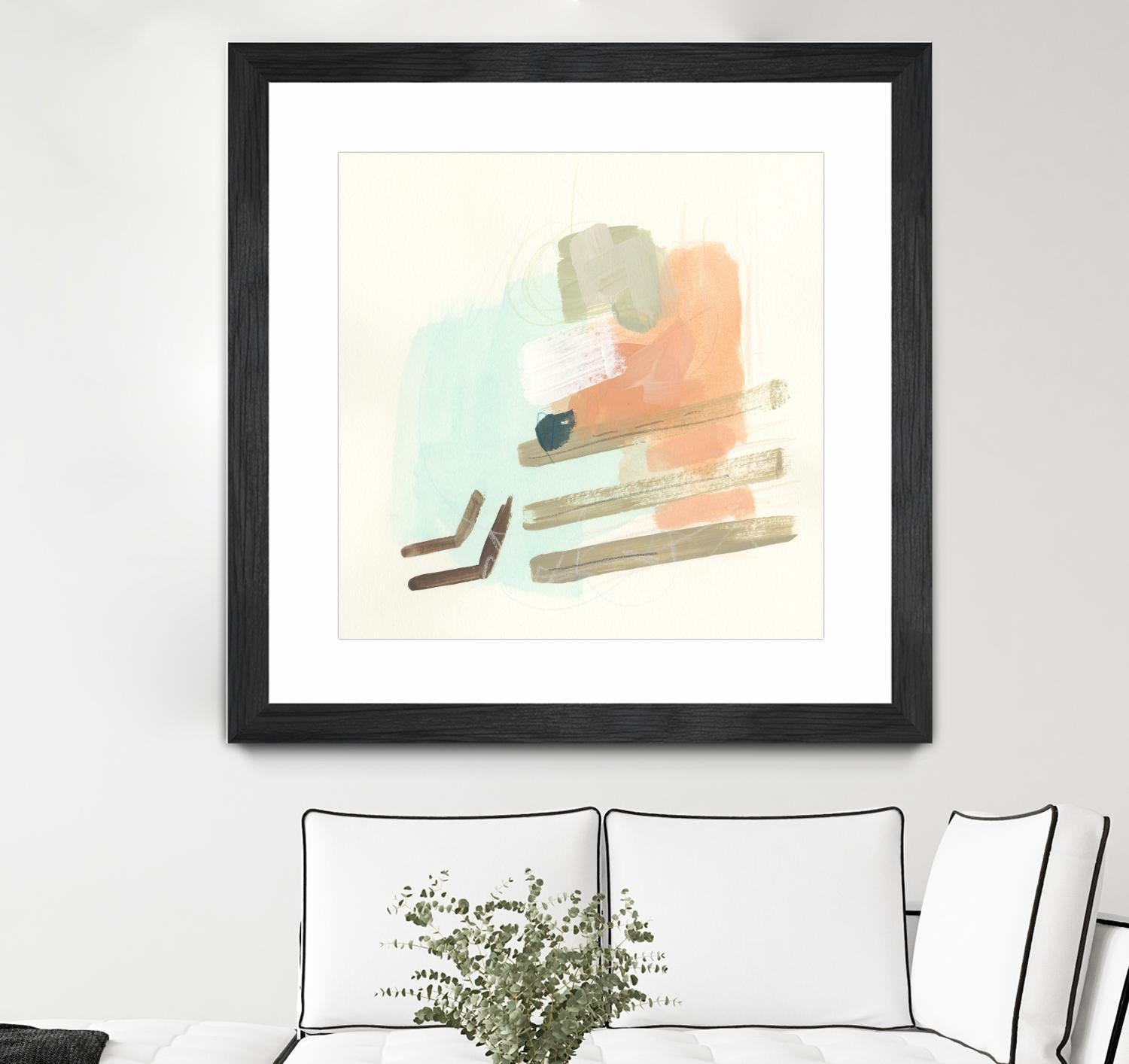 Key Note Shuffle I by June Erica Vess on GIANT ART - abstract