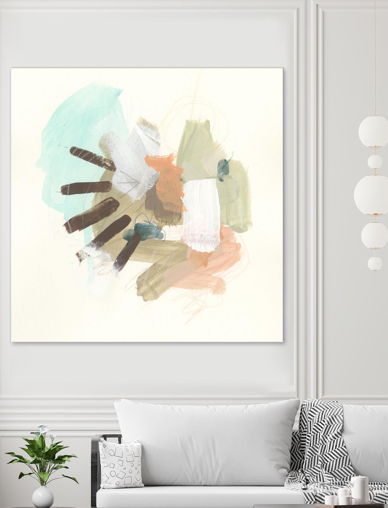 Key Note Shuffle III by June Erica Vess on GIANT ART - abstract