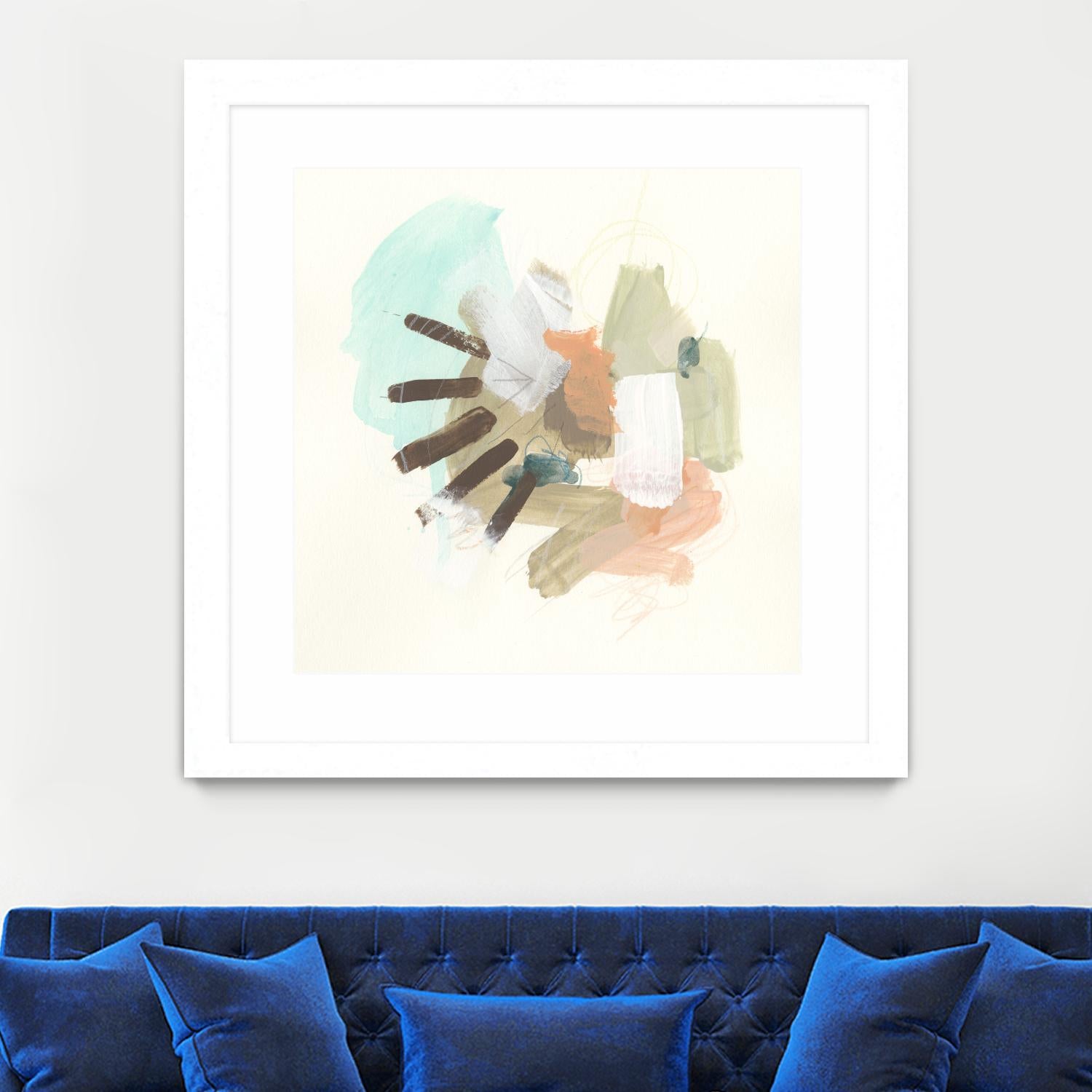 Key Note Shuffle III by June Erica Vess on GIANT ART - abstract