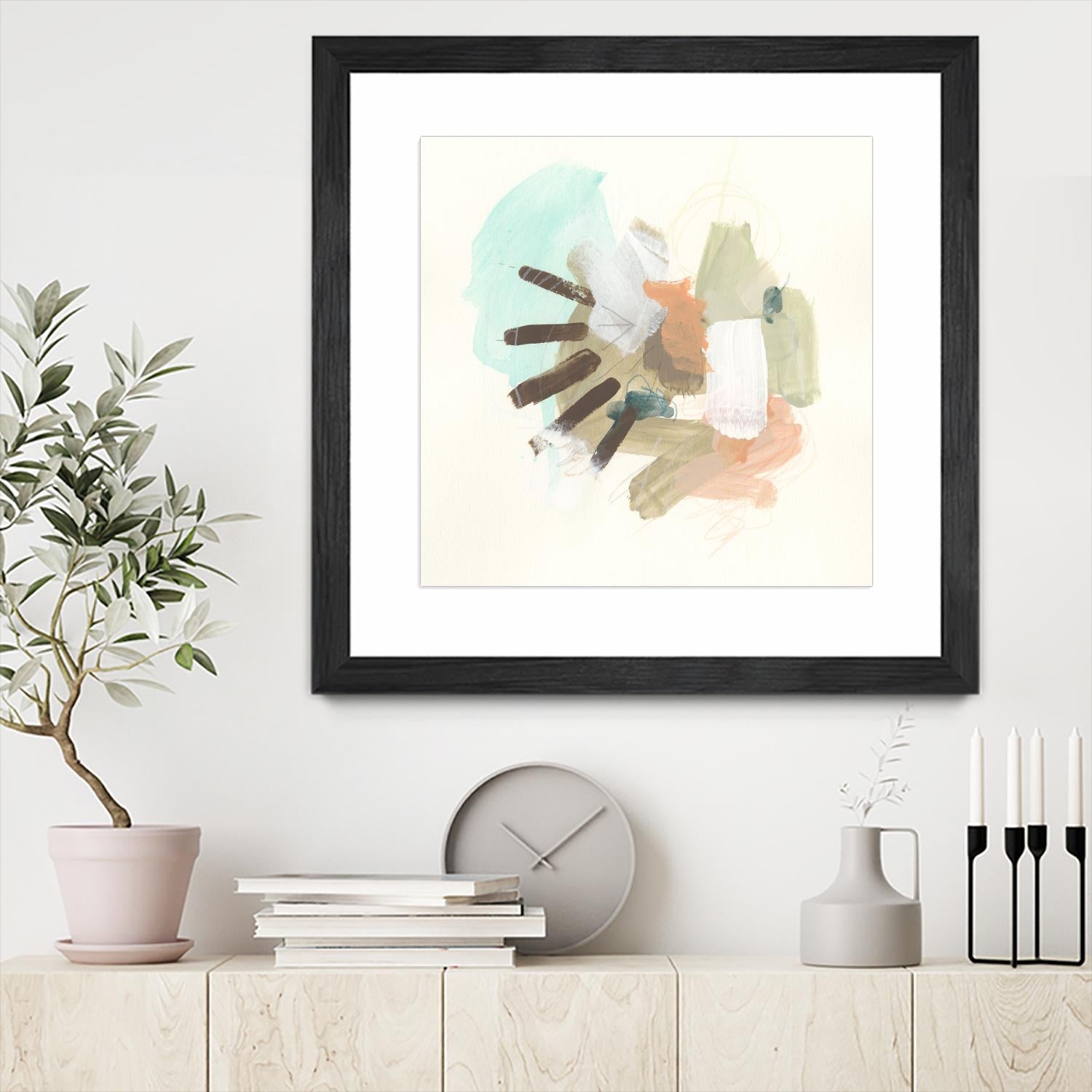 Key Note Shuffle III by June Erica Vess on GIANT ART - abstract