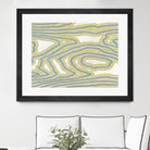 River Trail by Nikki Galapon on GIANT ART - yellow abstract