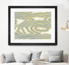River Trail by Nikki Galapon on GIANT ART - yellow abstract