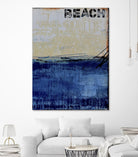 Beach 45 II by Erin Ashley on GIANT ART - blue abstract