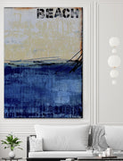 Beach 45 II by Erin Ashley on GIANT ART - blue abstract