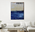 Beach 45 II by Erin Ashley on GIANT ART - blue abstract