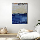 Beach 45 II by Erin Ashley on GIANT ART - blue abstract