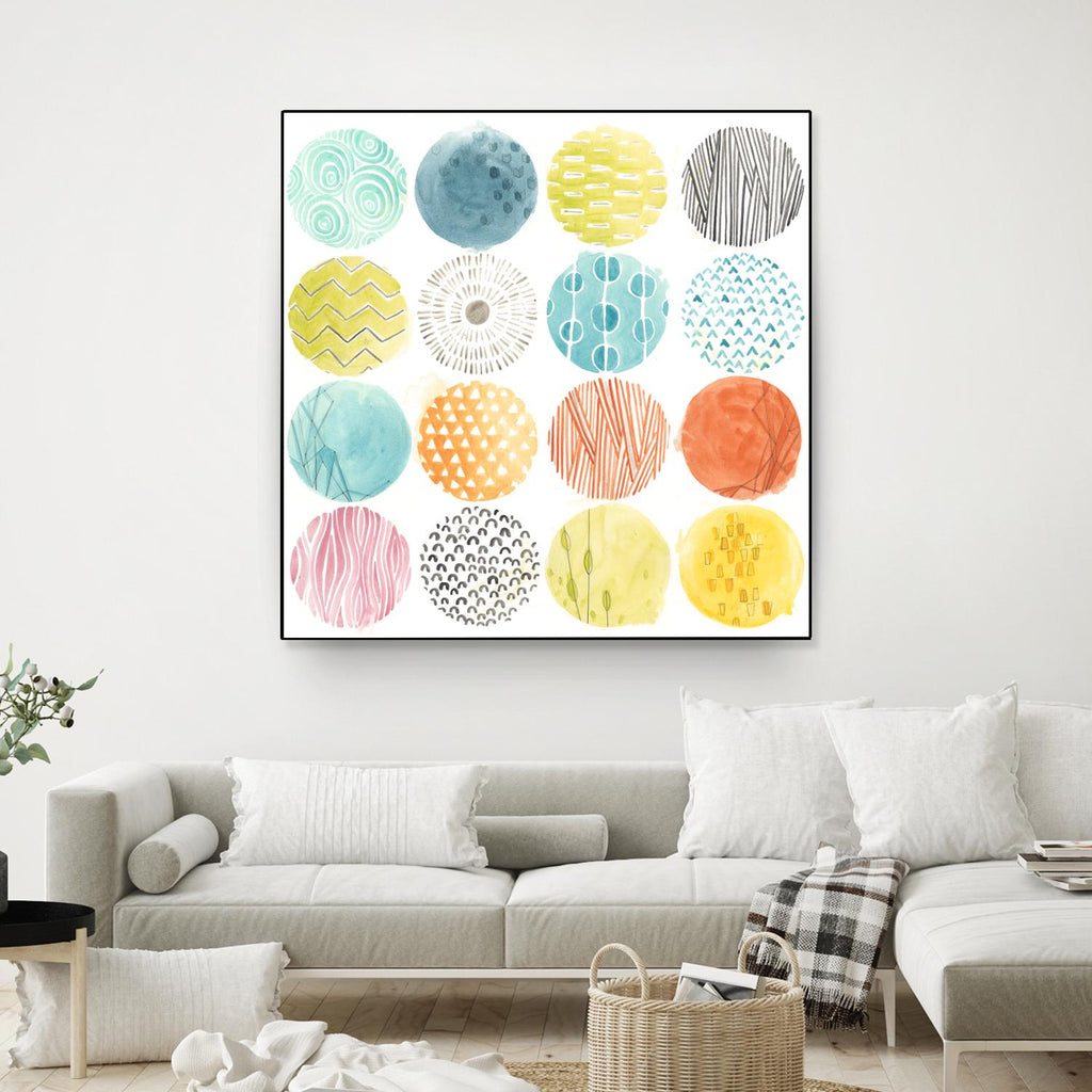 Pattern Pop I by June Erica Vess on GIANT ART - abstract