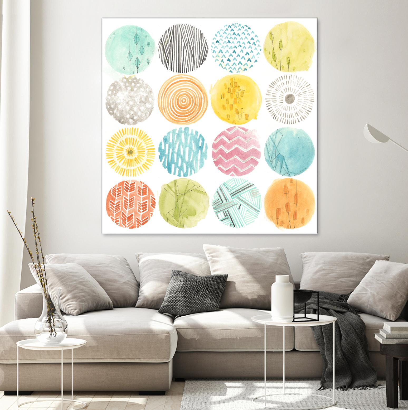 Pattern Pop II by June Erica Vess on GIANT ART - abstract