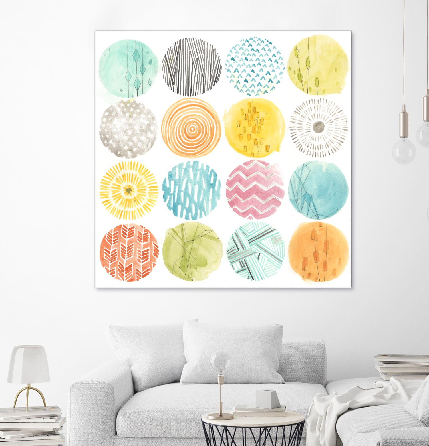 Pattern Pop II by June Erica Vess on GIANT ART - abstract