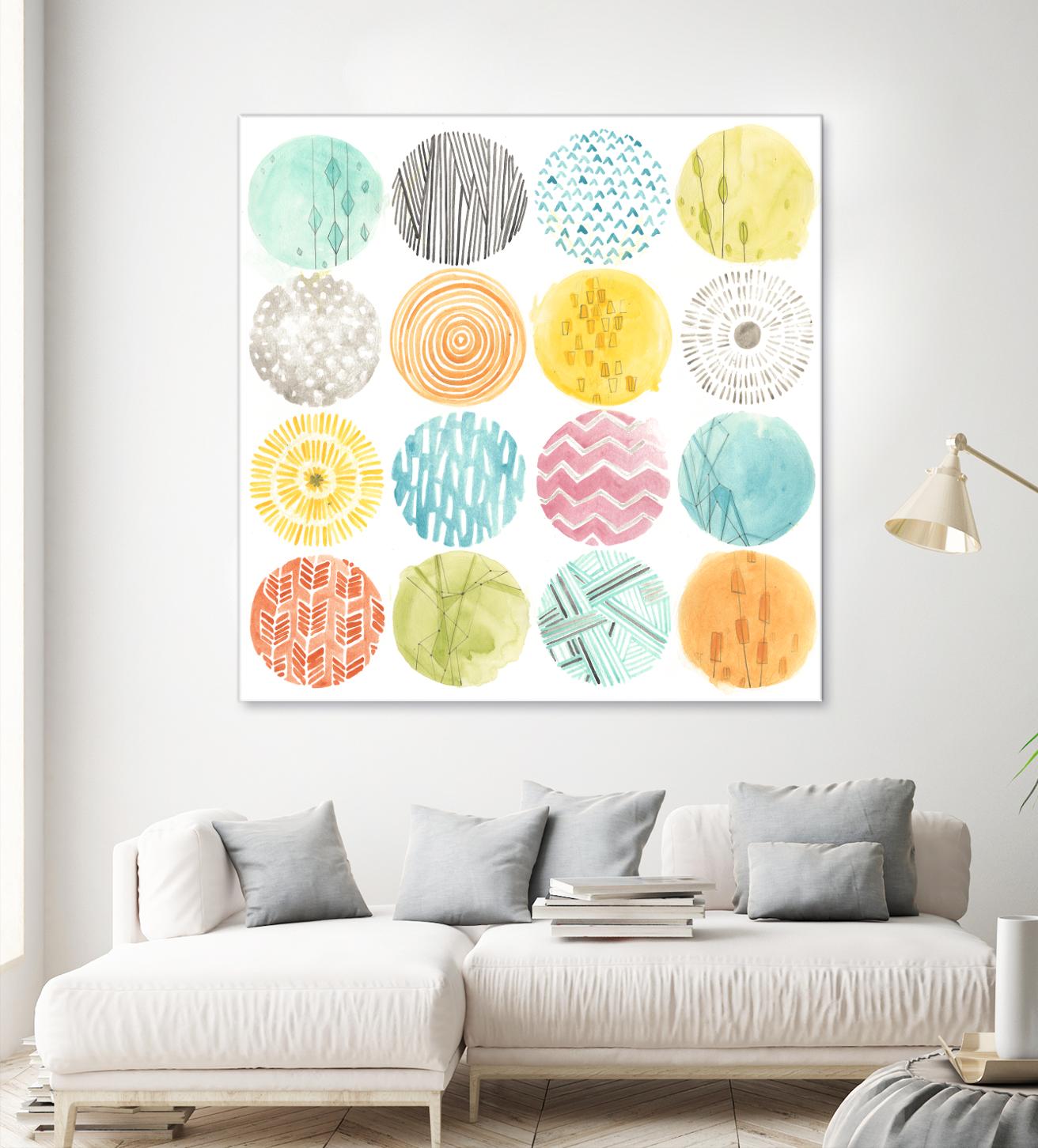 Pattern Pop II by June Erica Vess on GIANT ART - abstract