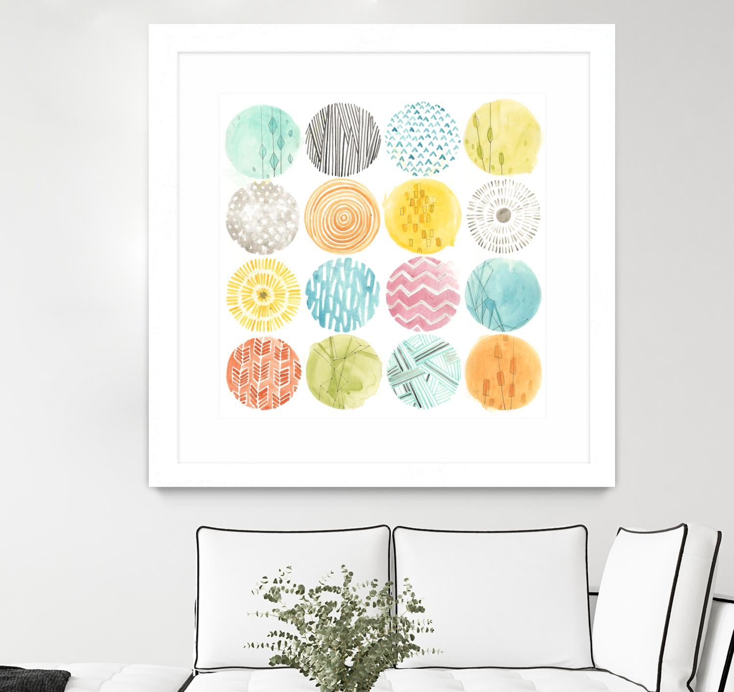 Pattern Pop II by June Erica Vess on GIANT ART - abstract