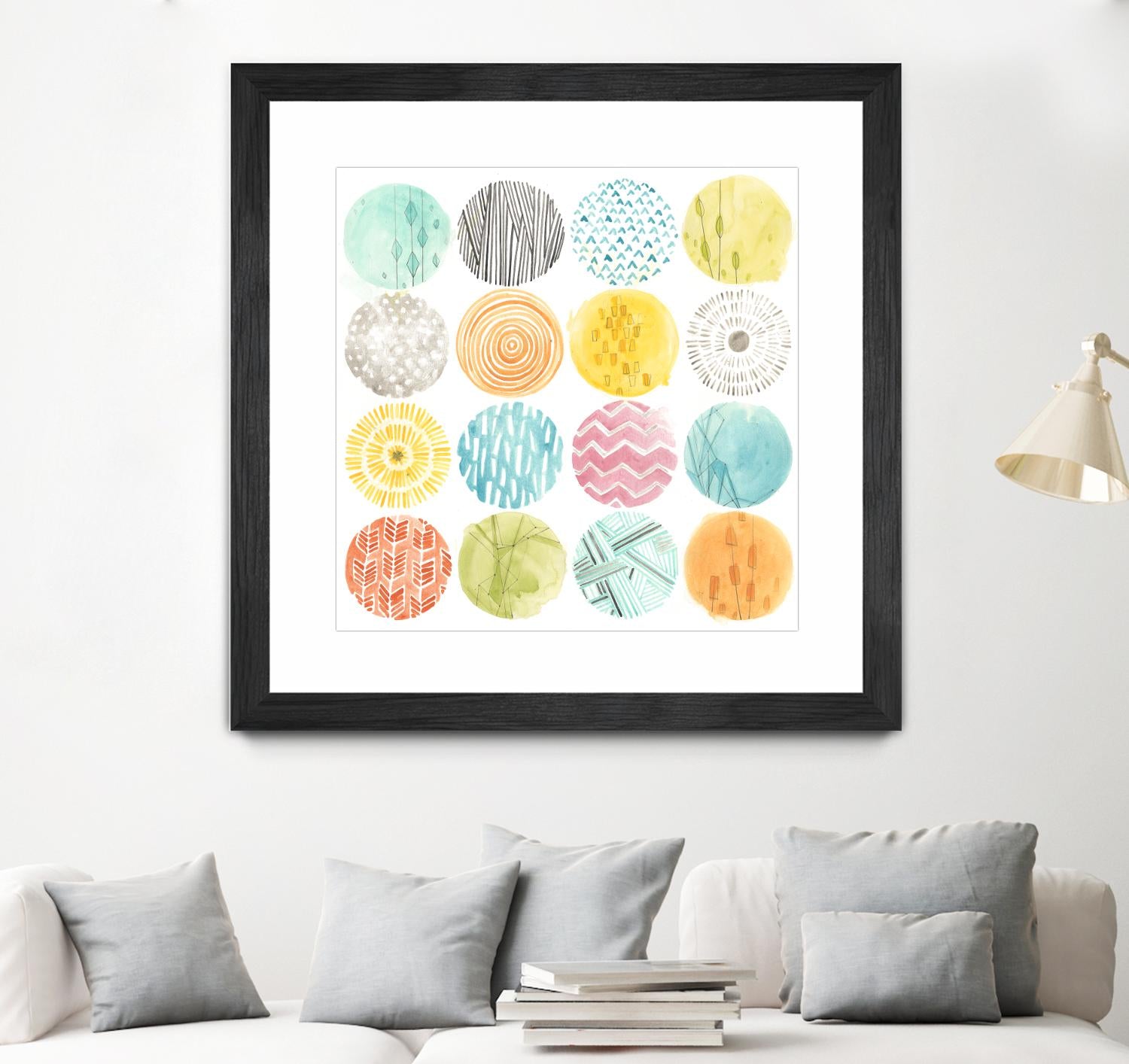 Pattern Pop II by June Erica Vess on GIANT ART - abstract