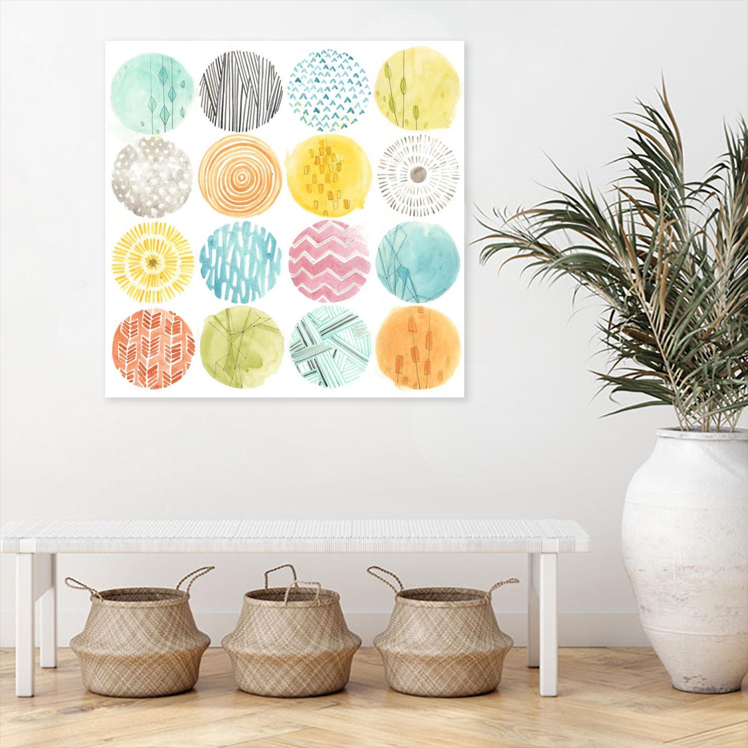 Pattern Pop II by June Erica Vess on GIANT ART - abstract