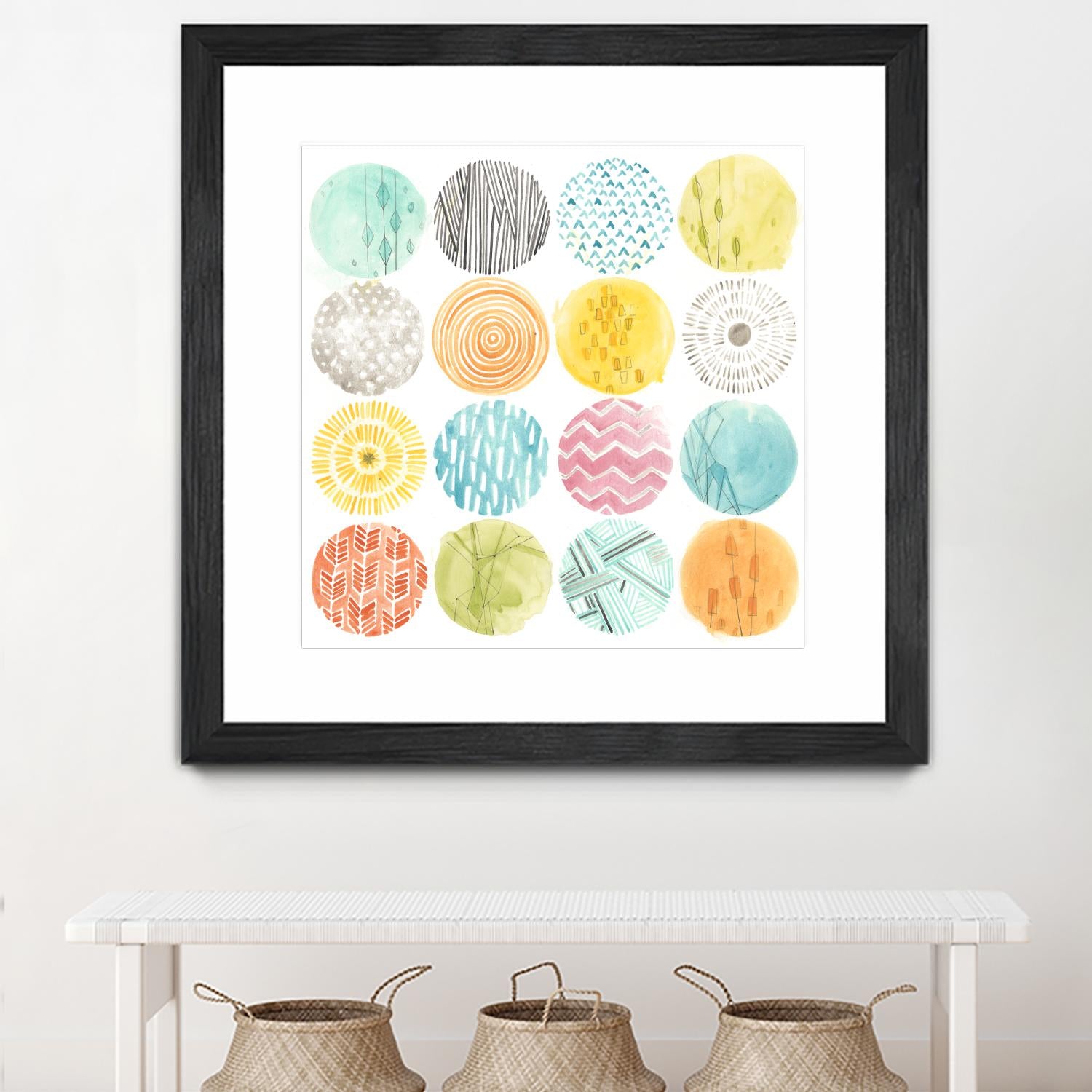 Pattern Pop II by June Erica Vess on GIANT ART - abstract