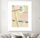 Elevated Pod I by Nikki Galapon on GIANT ART - green abstract