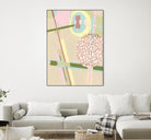 Elevated Pod I by Nikki Galapon on GIANT ART - green abstract