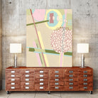 Elevated Pod I by Nikki Galapon on GIANT ART - green abstract