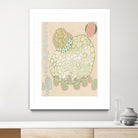 Elevated Pod II by Nikki Galapon on GIANT ART - green abstract