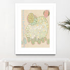 Elevated Pod II by Nikki Galapon on GIANT ART - green abstract