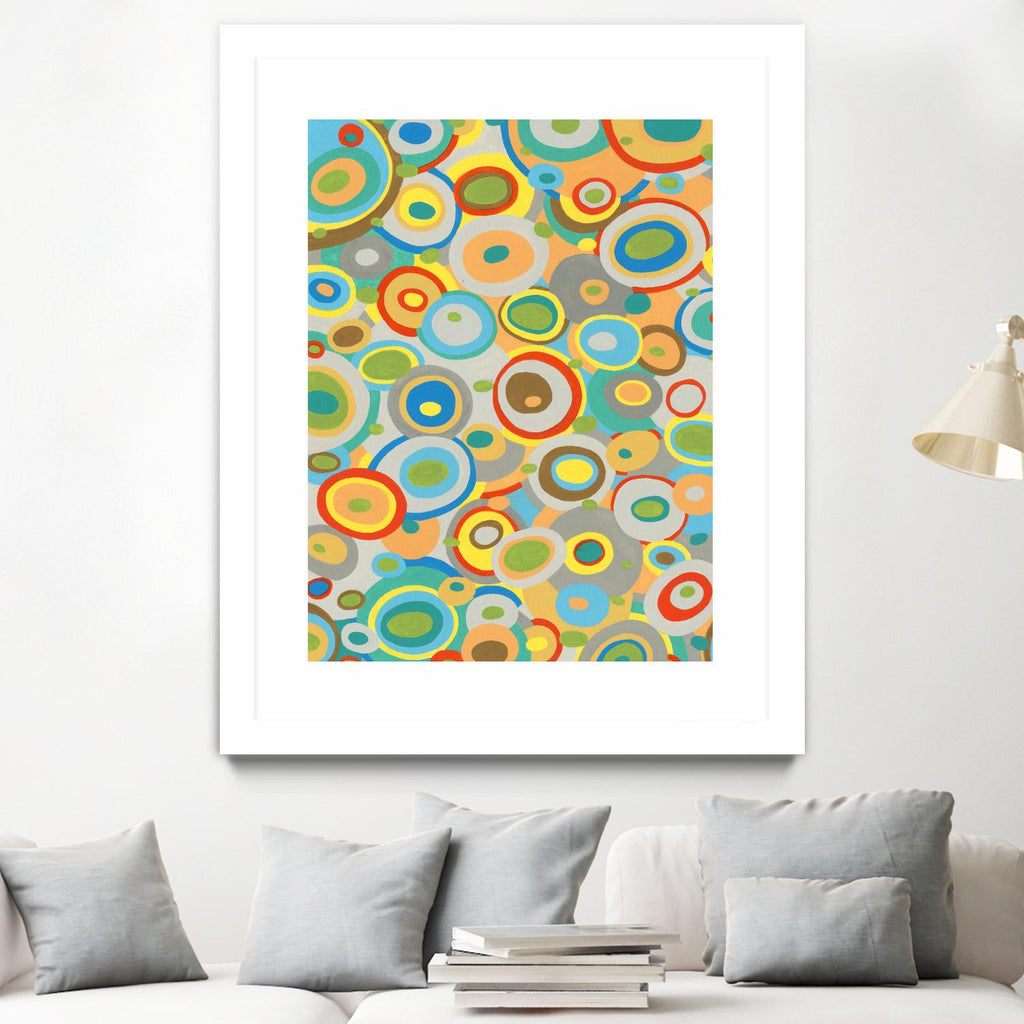 Overlapping Ovals I by Nikki Galapon on GIANT ART - abstract