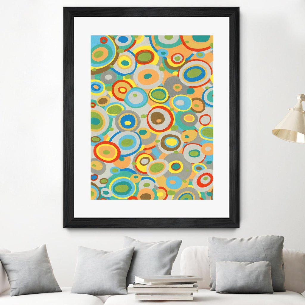 Overlapping Ovals I by Nikki Galapon on GIANT ART - abstract