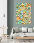 Overlapping Ovals I by Nikki Galapon on GIANT ART - abstract
