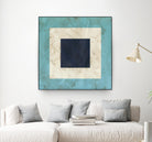 Seaside Signals II by June Erica Vess on GIANT ART - blue abstract