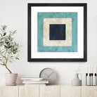 Seaside Signals II by June Erica Vess on GIANT ART - blue abstract