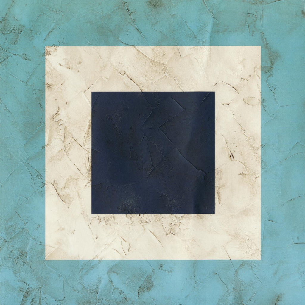 Seaside Signals II par June Erica Vess sur GIANT ART - abstrait bleu