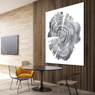 Tree Ring Abstract IV by Ethan Harper on GIANT ART - black abstract