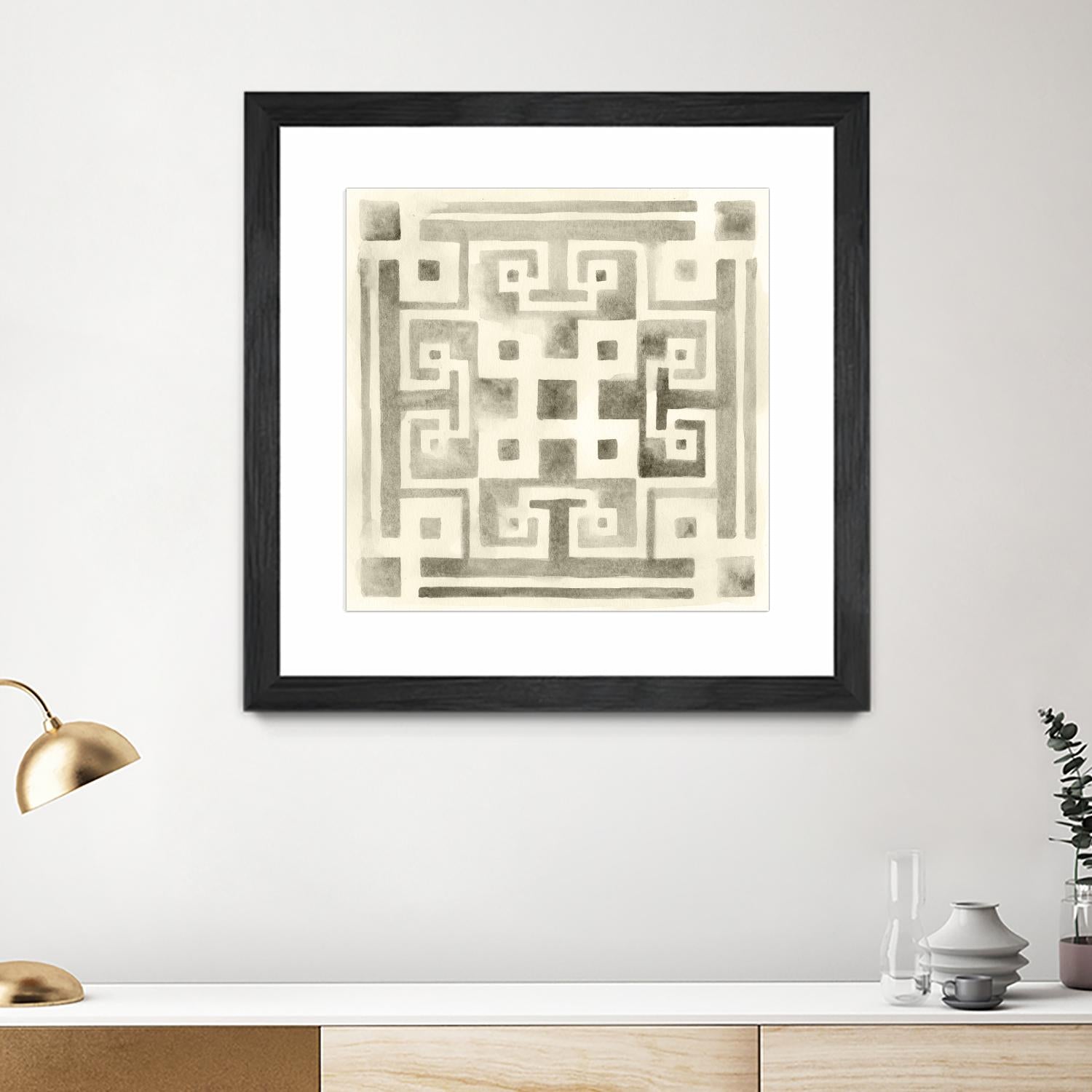 Neutral Impressions IV by June Erica Vess on GIANT ART - abstract