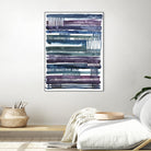 Collapse I by Grace Popp on GIANT ART - blue abstract