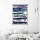 Collapse I by Grace Popp on GIANT ART - blue abstract