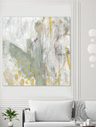 Surface Structure I by June Erica Vess on GIANT ART - green abstract