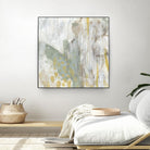 Surface Structure I by June Erica Vess on GIANT ART - green abstract