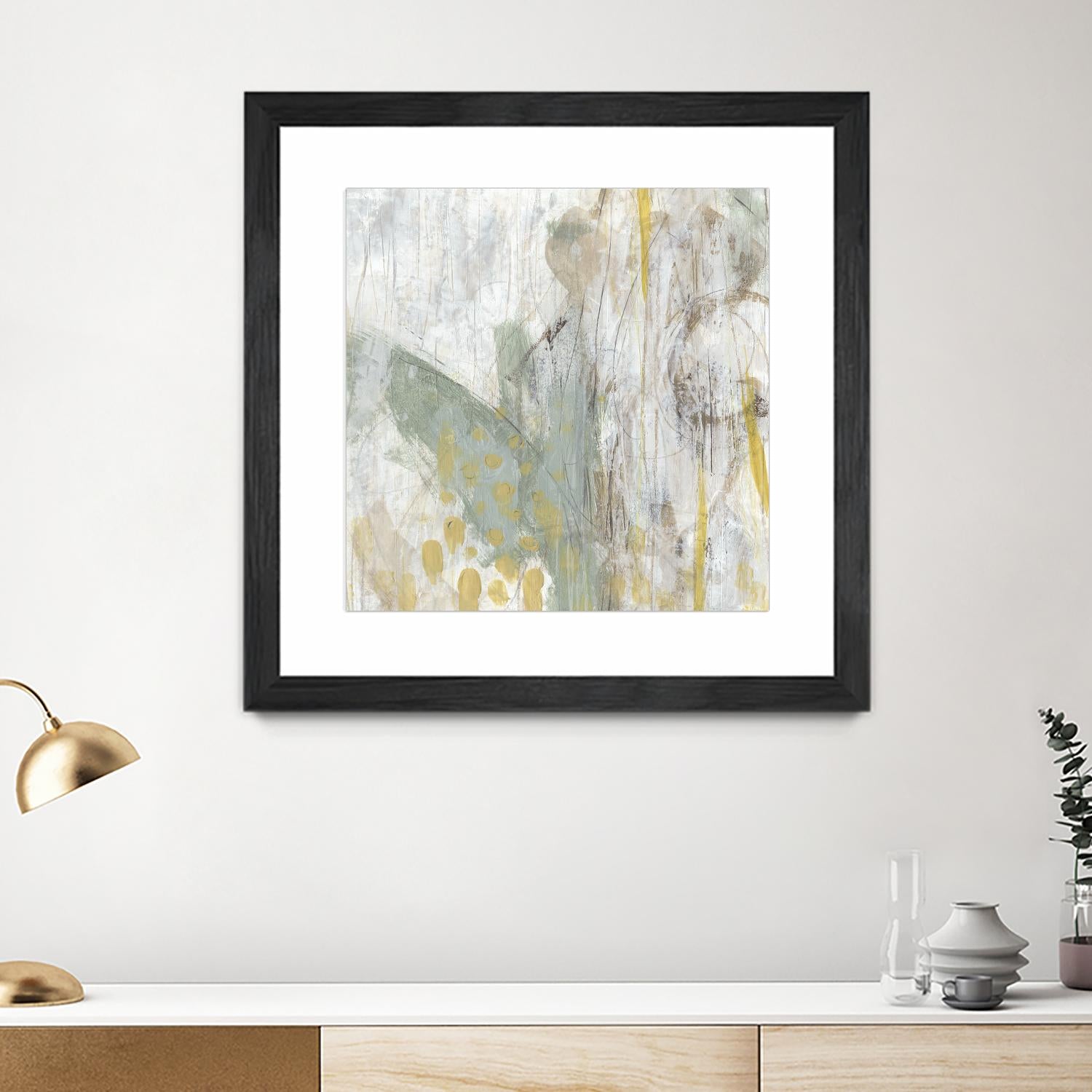 Surface Structure I by June Erica Vess on GIANT ART - green abstract