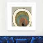 Colored Rings I by Studio W on GIANT ART - brown abstract