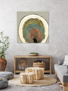 Colored Rings I by Studio W on GIANT ART - brown abstract