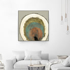 Colored Rings I by Studio W on GIANT ART - brown abstract