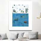 Patches I by Tim OToole on GIANT ART - blue abstract