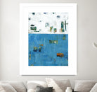 Patches I by Tim OToole on GIANT ART - blue abstract