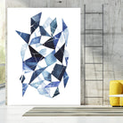 Chrysalis I by Grace Popp on GIANT ART - blue abstract