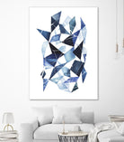Chrysalis I by Grace Popp on GIANT ART - blue abstract